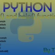 Dir And Help In Python