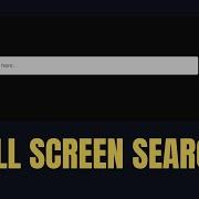 How To Design Full Screen Search Box Using HTML CSS JavaScript