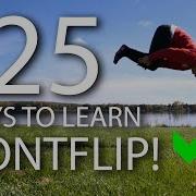 25 Ways To Learn How To Front Flip