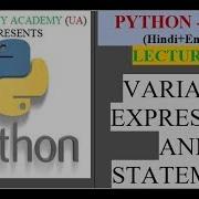BASIC PYTHON L3 VARIABLE EXPRESSION AND STATEMENT