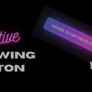 Glowing Button Hover Animation Using HTML And CSS