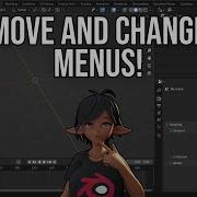 How To Move And Change Menus In Blender 4 2