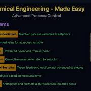 Advanced Process Control Made Easy Process Dynamics Instrumentation For Chemical Engineers