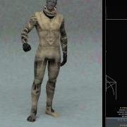 текстурированный научно фантастический костюм в Modo