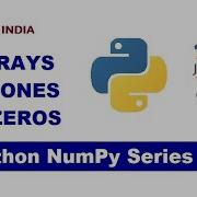 02 How To Generate Arrays Of Zeros And Ones In Numpy Numpy Np Ones Np Zeros English