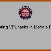 Creating VPL Tasks In Moodle Part I