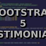 Building A Landing Page With Bootstrap 5 Part 4 Testimonials Section