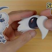 Sculpting Absol Dark Type Pokémon Clay Art