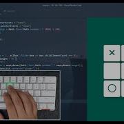 ASMR Programming TIC TAC TOE Game With JavaScript No Talking
