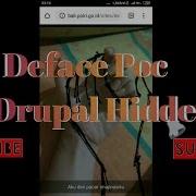 Cara Deface Poc Drupal Hidden Uploud