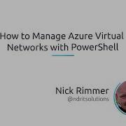 How To Manage Azure Virtual Networks With PowerShell