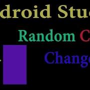 Random Color Changer Android Studio Tutorial Hindi