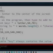 Making A Character String In Processing