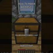 How To Make A Chest In Minecraft