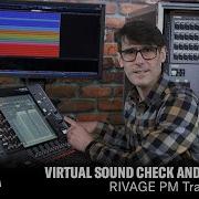RIVAGE PM Training Video Virtual Sound Check And Recording