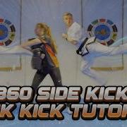 Taekwondo 360 Side Kick Back Kick Tutorial 360 Double GNT How To