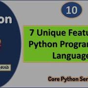 7 Unique Features Of Python Programming Language Tamil