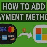 How To Add Payment Method On Microsoft