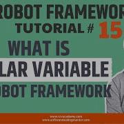 Robot Framework Tutorial 15 Scalar Variable In Robot Framework