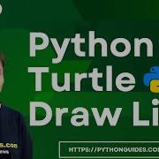 How To Draw The Line In Python Turtle Python Turtle Draw Line