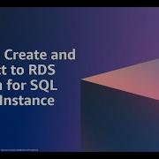 How To Create And Connect To RDS Custom For SQL Server Instance Amazon Web Services