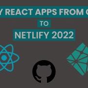 EASIEST WAY TO DEPLOY REACT APP TO NETLIFY FROM GITHUB
