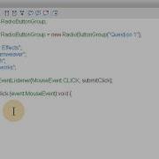 Flash AS3 Radio Button Component Tutorial Forms And Quiz