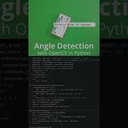 Object Angle Detection With OpenCV In Python