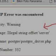 Codeigniter Problem Illegal String Offset Server When Using PostgreSQL