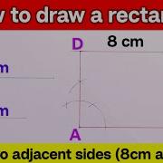 How To Draw A Rectangle Rectangle Drawing Using Two Adjacent Sides