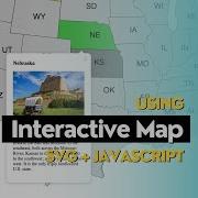 Interactive Map Using JavaScript And SVG