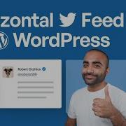 How To Create A Horizontal Twitter Feed In WordPress Smash Balloon Twitter Feed Pro Plugin