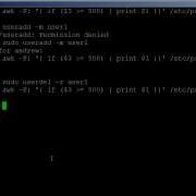 Learning Linux Lesson 29 Using AWK To Display Non System Users