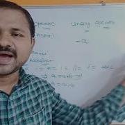 Assignment And Unary Operators In Python Programming