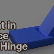 3D Print In Place Hinge With Parametric Pin Modeled In Fusion 360 Tutorial