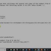 Web Lab Program 2 Design Java That Calculates The Squares And Cubes Of The Numbers