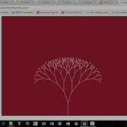 Try 1 Fractal Tree Using Java Script And Html 5 Use Of Recursion