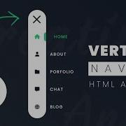 Creative Vertical Navbar In Html And CSS Vertical Navigation Menu Bar WebKitCoding