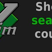 Display The Search Count In Vim S Status Bar