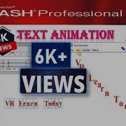 Macromedia Flash 8 Text Animation