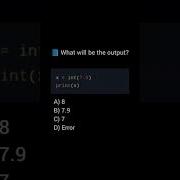 Can You Find The Output Feedshorts Coding Pythoncoding Python Pythoncoding