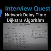Network Delay Time Dijkstra ˈdaɪkstrə Algorithm Python