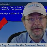 Tip Of The Day Customize The Command Prompt