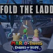 Mario Rabbids Sparks Of Hope Unfold The Ladder On Top Of The Crane