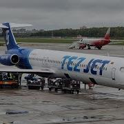 Самый дальний рейс на MD 83 Бишкек Санкт Петербург Tez Jet Avia Traffic Company