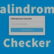 Making Palindrome Checker With Javascript