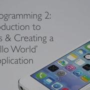 IOS Programming 2 UILabels And Creating A Hello World App