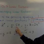 SM1 Ch 3 3 2 Linear Functions 02A