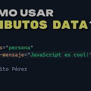 Cómo Usar El ATRIBUTO DATA CORRECTAMENTE Curso JavaScript