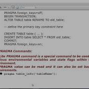 Sqlite Database Primary Key